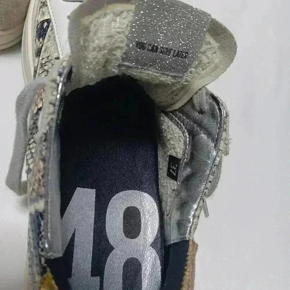 P448 John You can Surf Later  Italian Leather sneakers. Ladies size 7 (37) - Picture 5 of 9